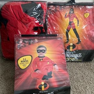 Family bundle of the incredibles Halloween costume
